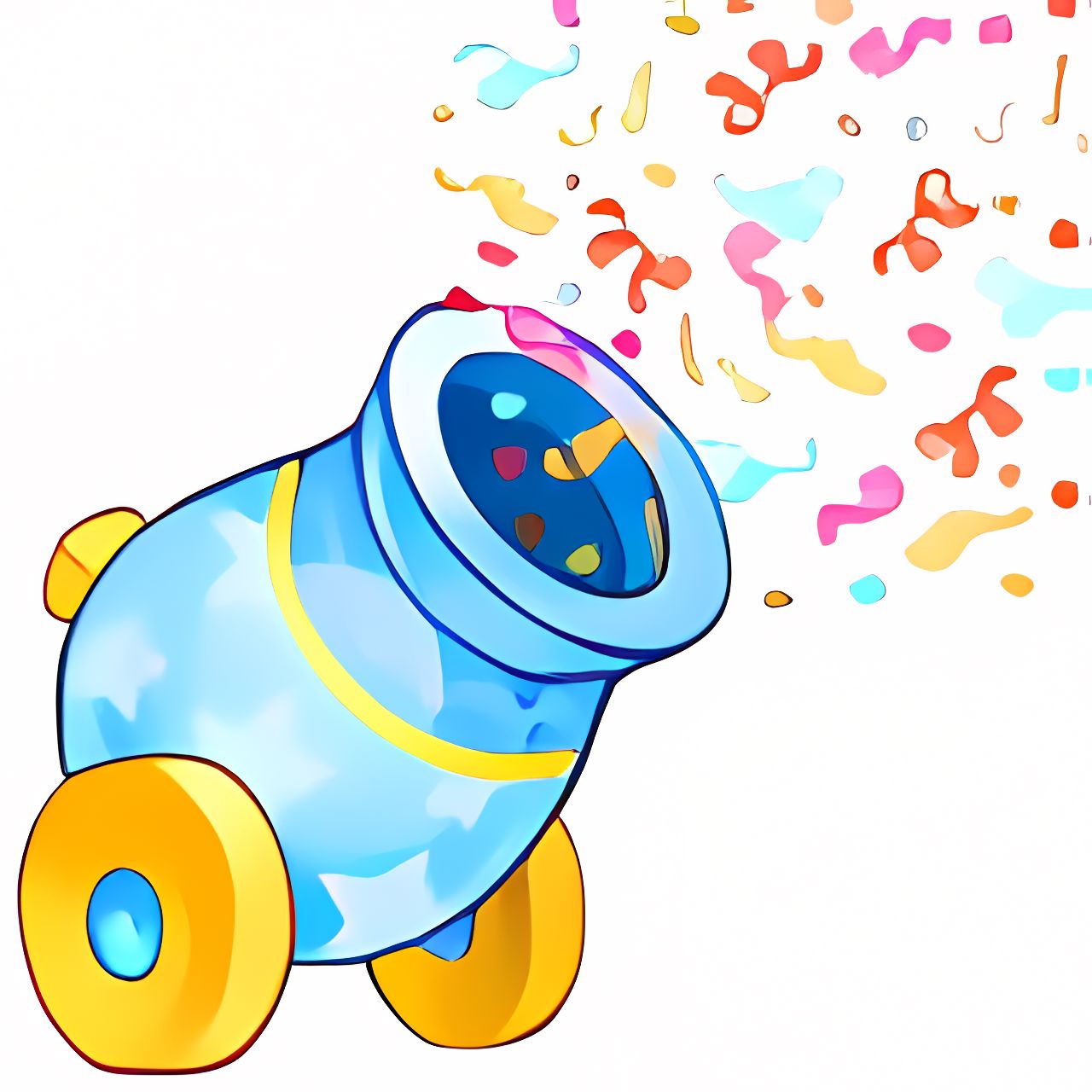 Celebratory Confetti Cannon