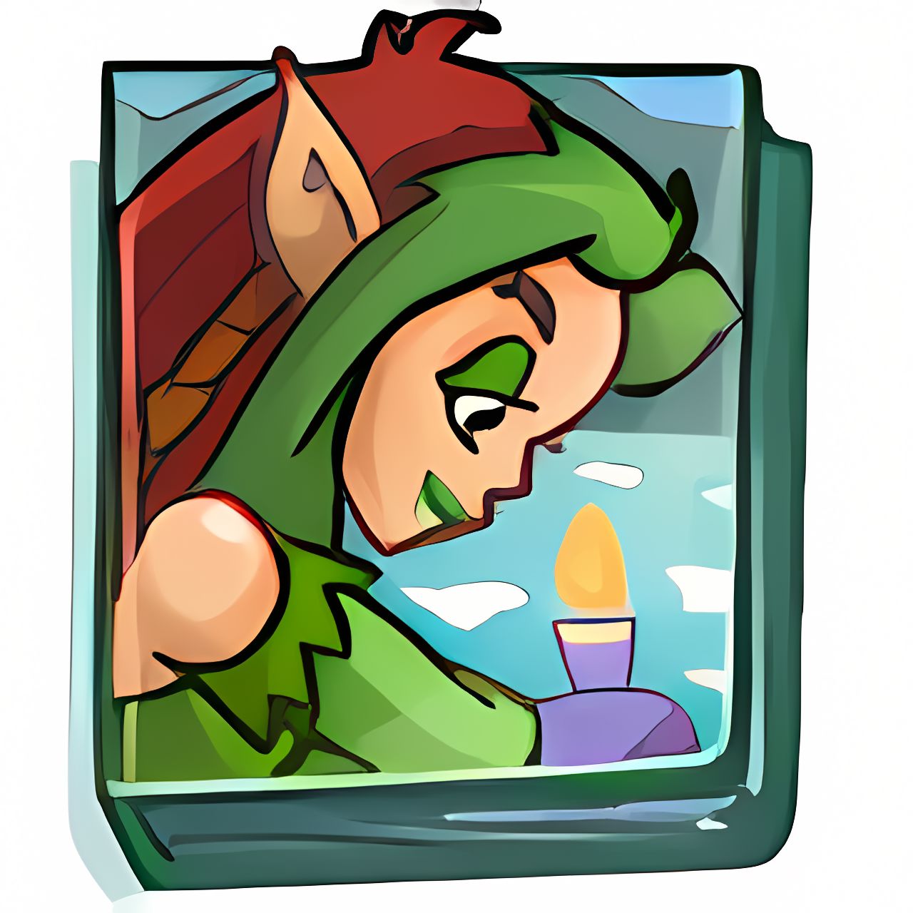 10th Birthday Illusen Birthday Book