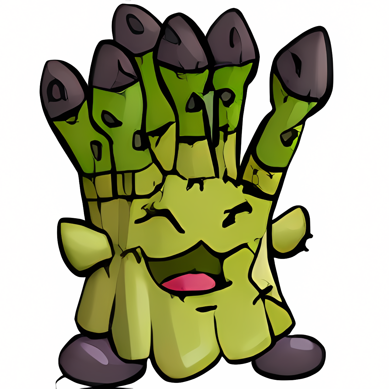 Asparagus Chia Plushie