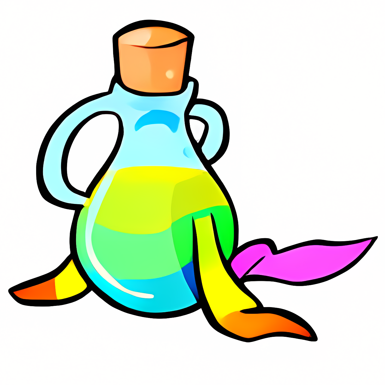 Rainbow Flotsam Morphing Potion