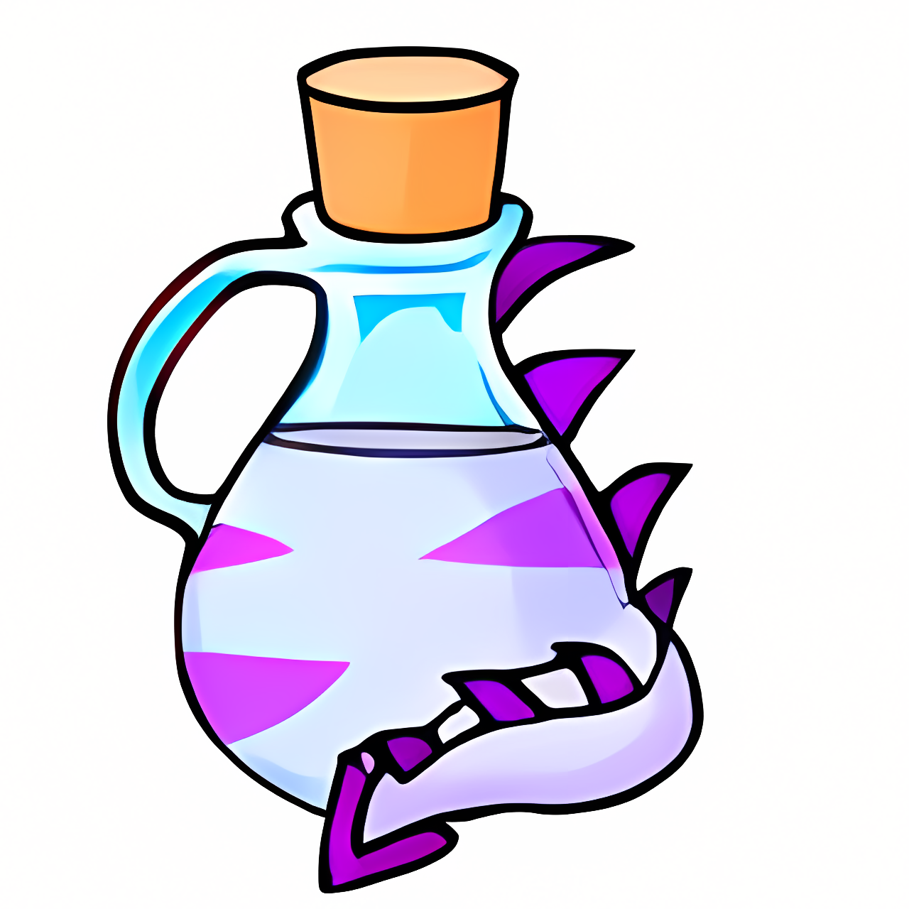 Striped Skeith Morphing Potion
