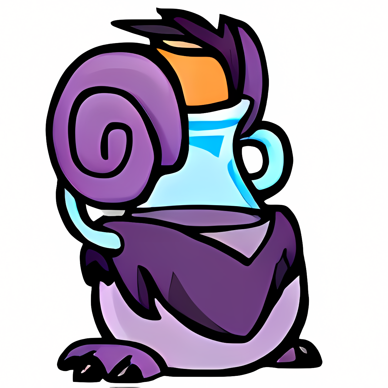 Purple Yurble Morphing Potion