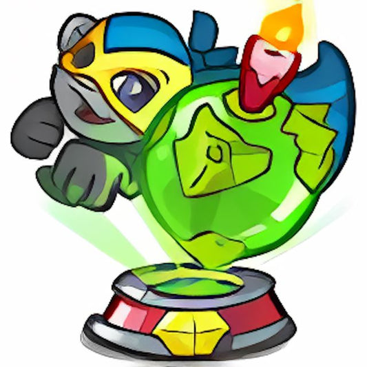10th Birthday Defender of Neopia Mynci Birthday Globe