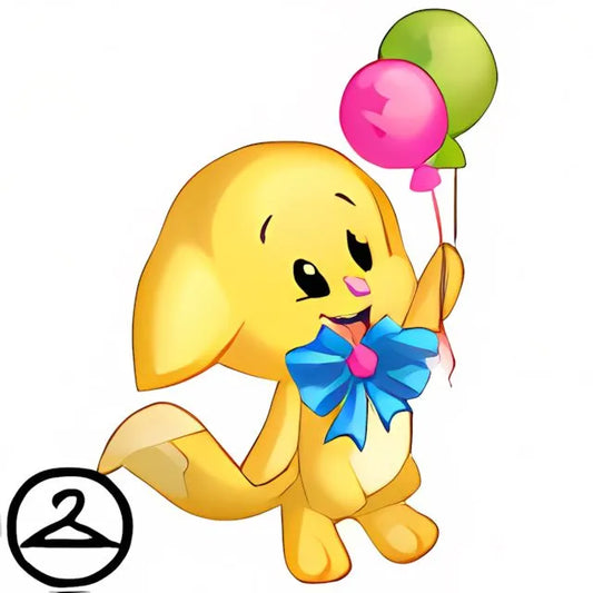 25th Anniversary Floating Kacheek Trinket - Neopoints Valley