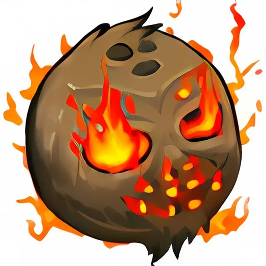 Flaming Evil Coconut