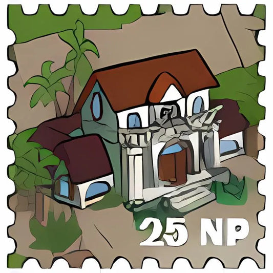 Governor Mansion Stamp