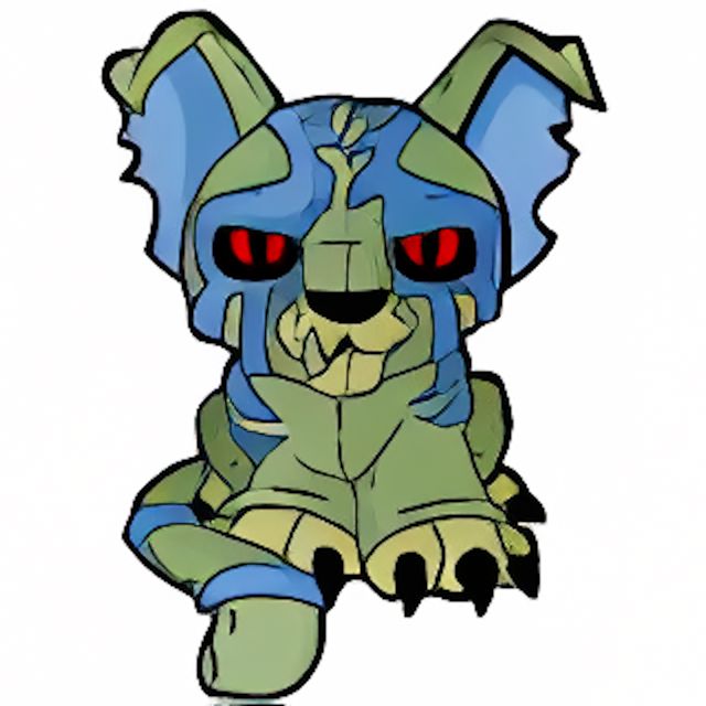 Mutant Kougra Plushie