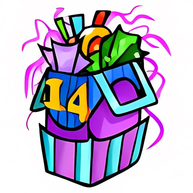 Neopets 14th Birthday Goodie Bag