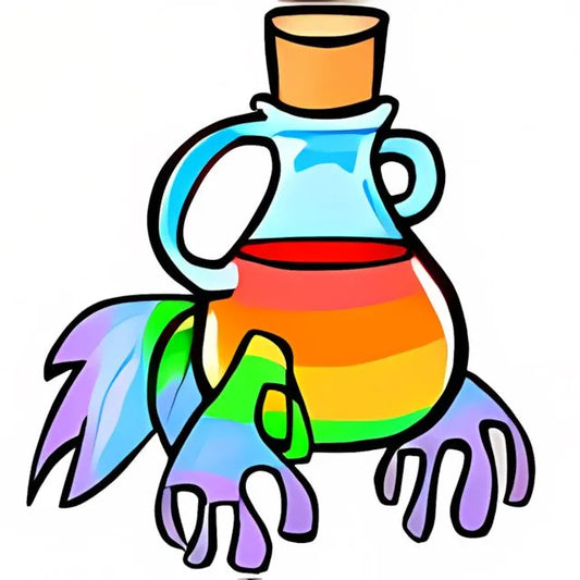 Rainbow Koi Morphing Potion