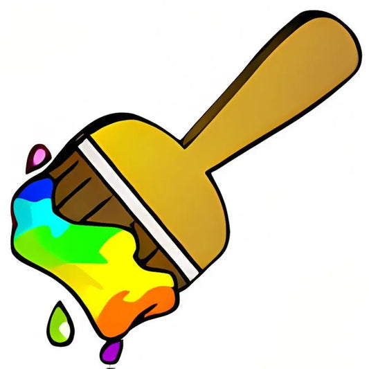 Rainbow Paint Brush