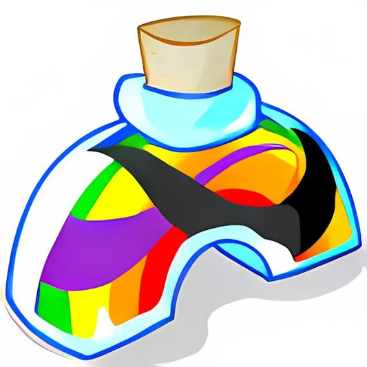 Rainbow Swirly Potion