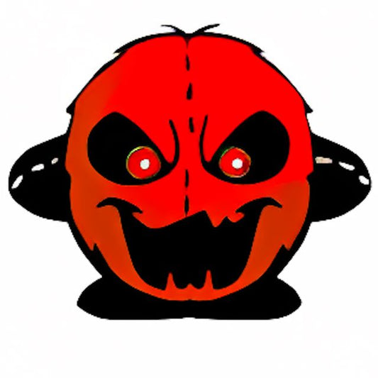 Red Marbleman Plushie