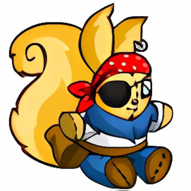 Shiver Me Timbers Usuki Plushie