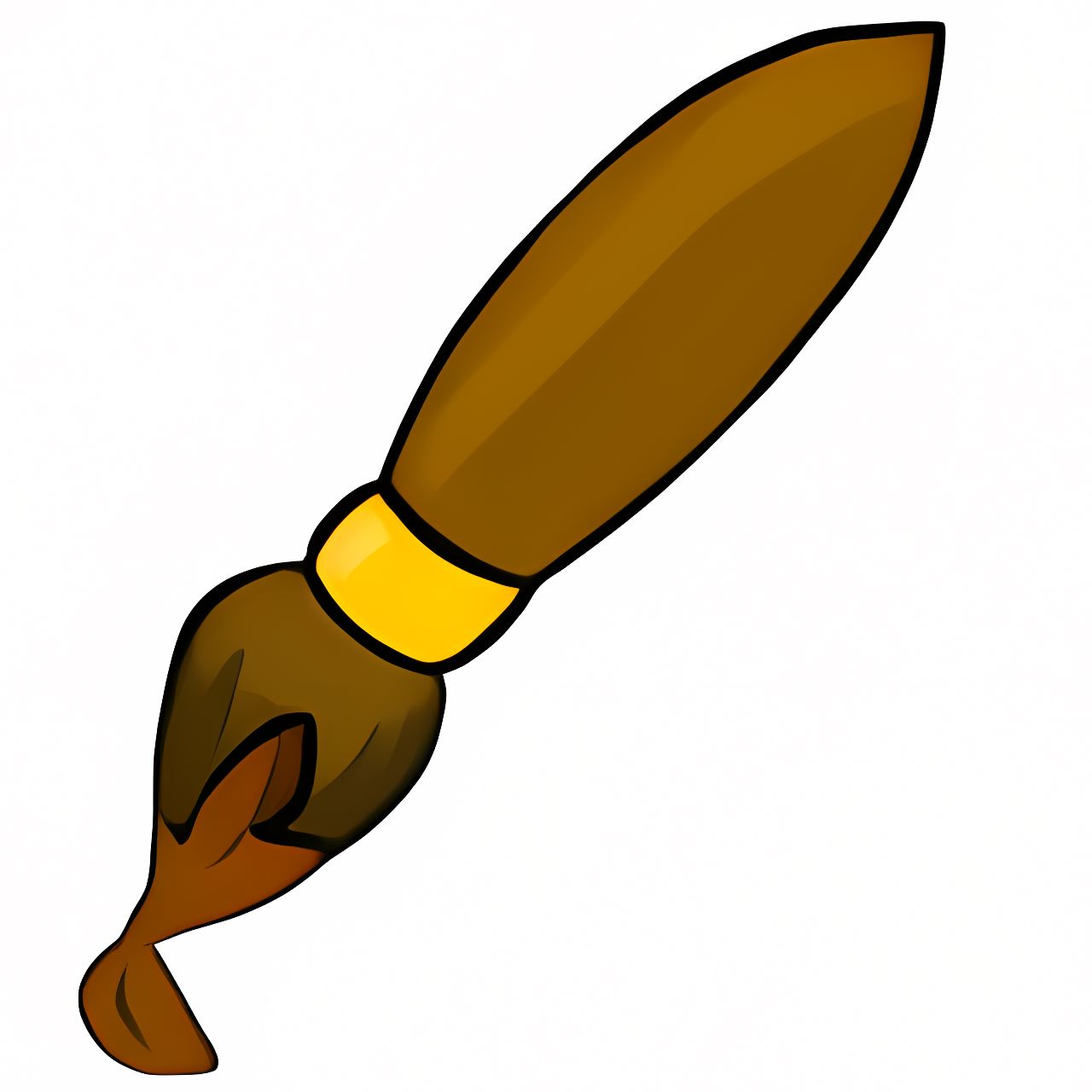 Brown Petpet Paint Brush - Neopoints Valley