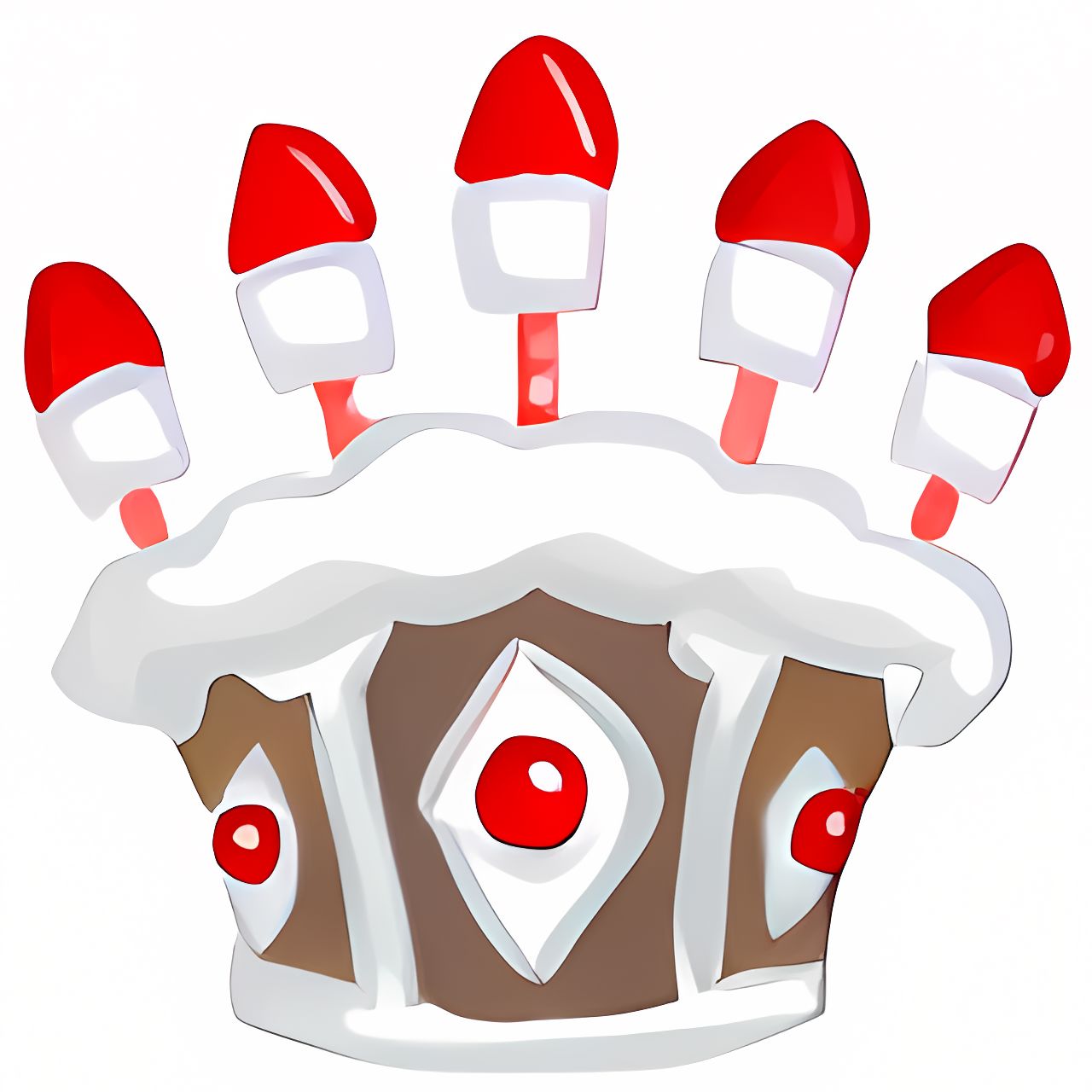 Chocolate Crown of the Faeries