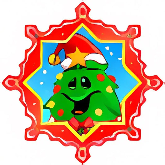 Christmas Fir Stamp - Neopoints Valley