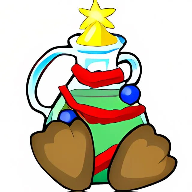 Christmas JubJub Morphing Potion - Neopoints Valley