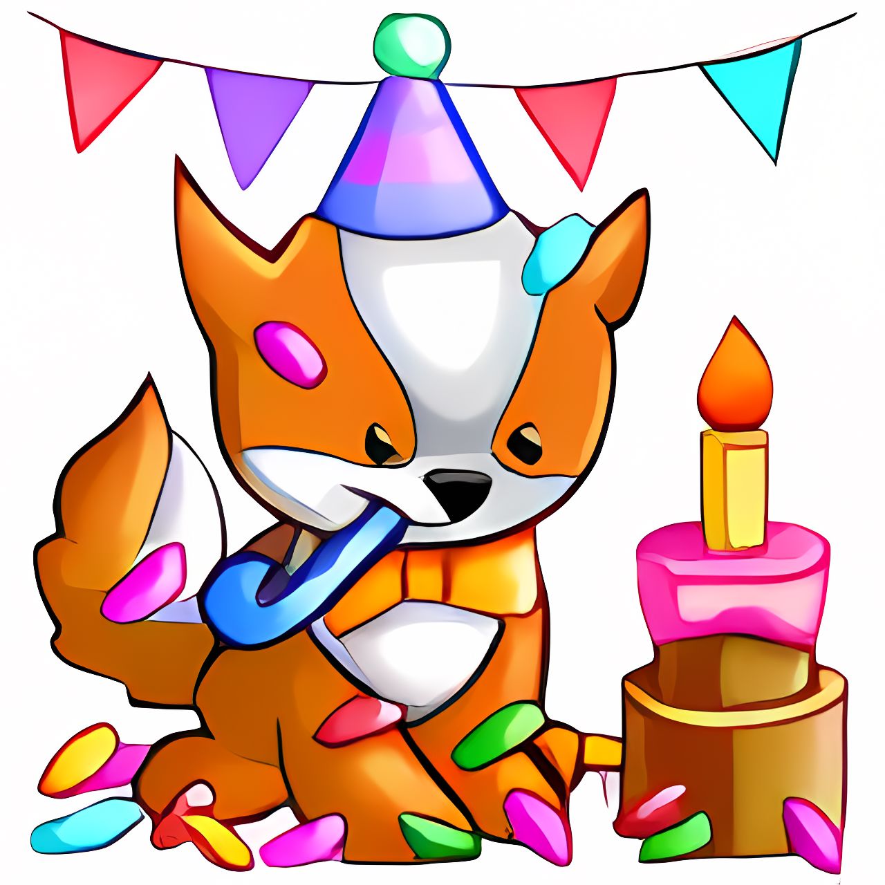 Birthday Doglefox