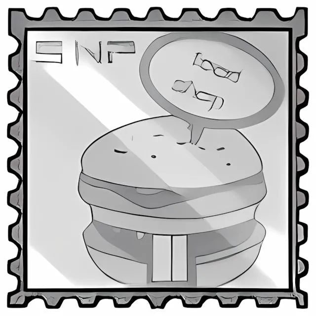 Foil Food Shop Stamp - Neopoints Valley