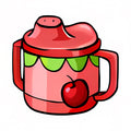 Apple Juice Sippy Cup