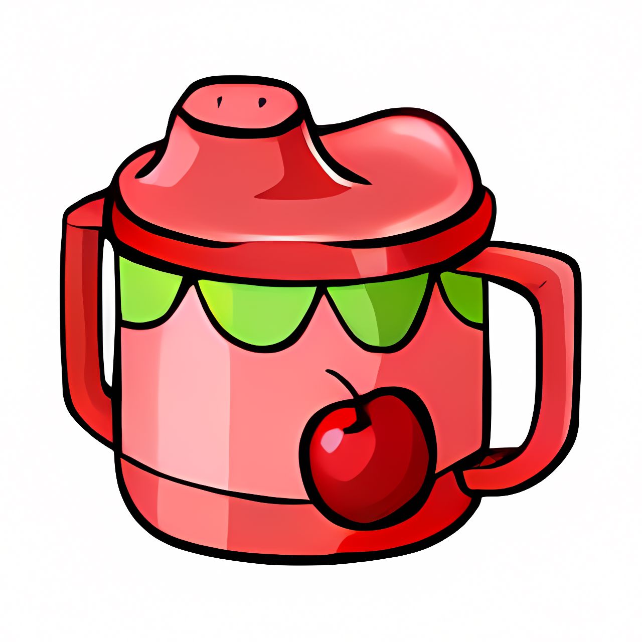 Apple Juice Sippy Cup