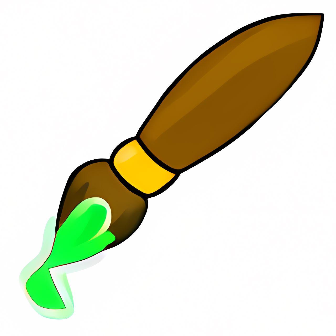 Glowing Petpet Paint Brush - Neopoints Valley