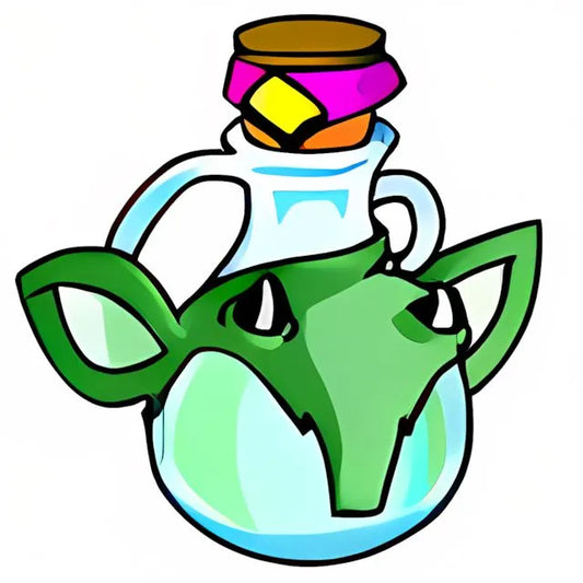 Green Ixi Morphing Potion - Neopoints Valley