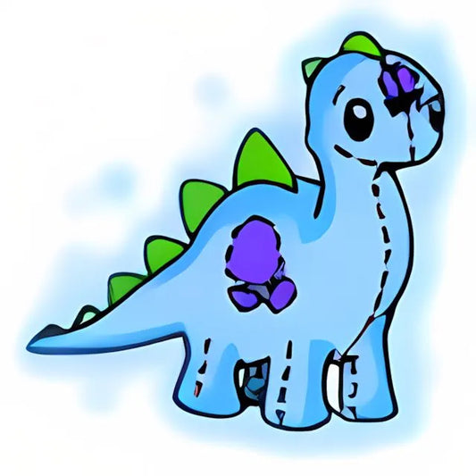 Magical Blue Chomby Plushie - Neopoints Valley