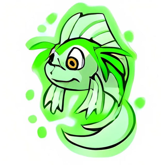 Magical Green Koi Plushie - Neopoints Valley