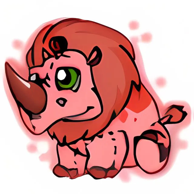 Magical Red Tonu Plushie - Neopoints Valley