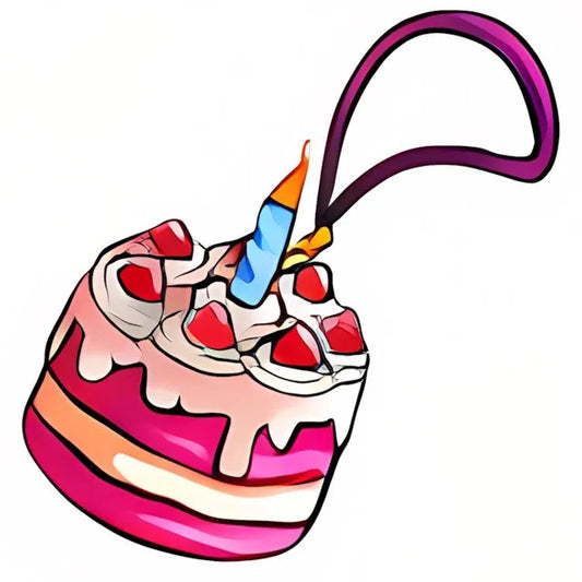 Neopets 24th Cake Charm - Neopoints Valley