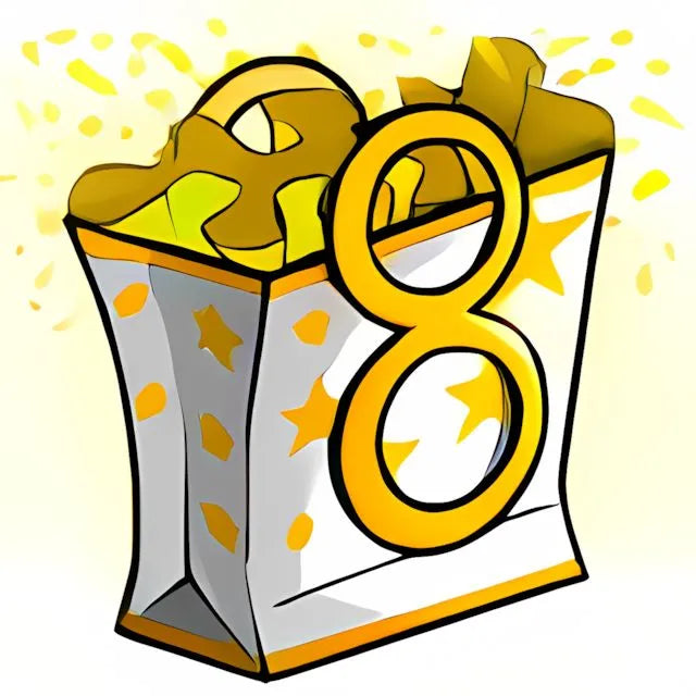 Neopets 8th Birthday Goodie Bag - Neopoints Valley