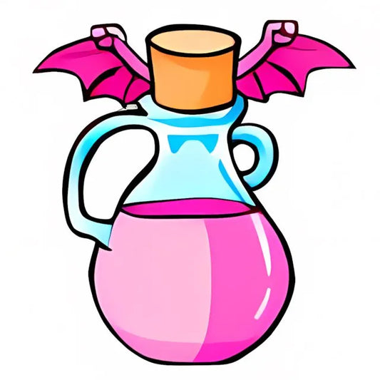 Pink Korbat Morphing Potion - Neopoints Valley