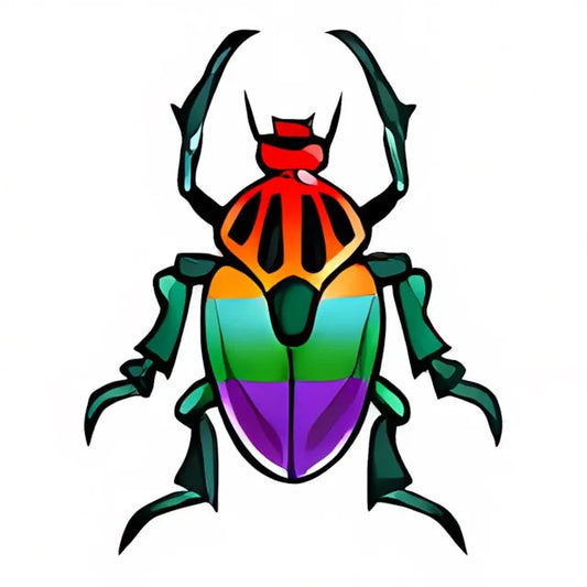 Rainbow Collectable Scarab - Neopoints Valley