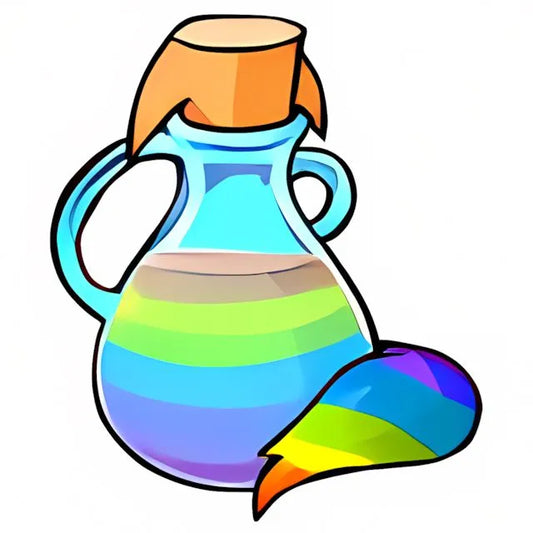 Rainbow Kacheek Morphing Potion - Neopoints Valley