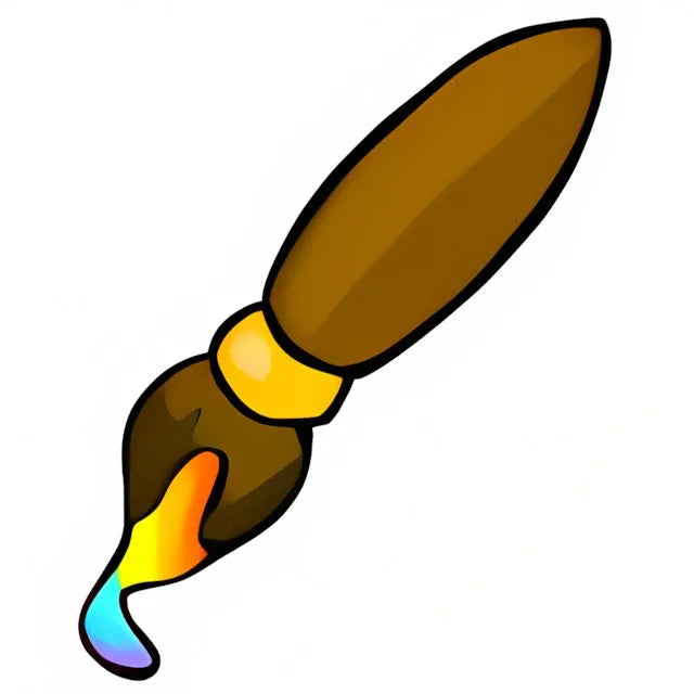 Rainbow Petpet Paint Brush - Neopoints Valley