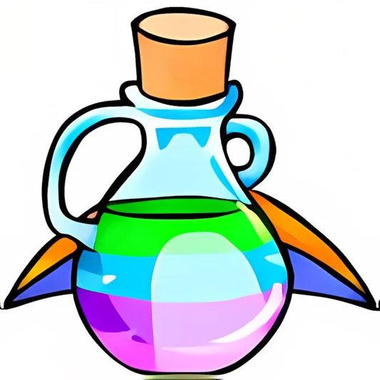 Rainbow Poogle Morphing Potion - Neopoints Valley