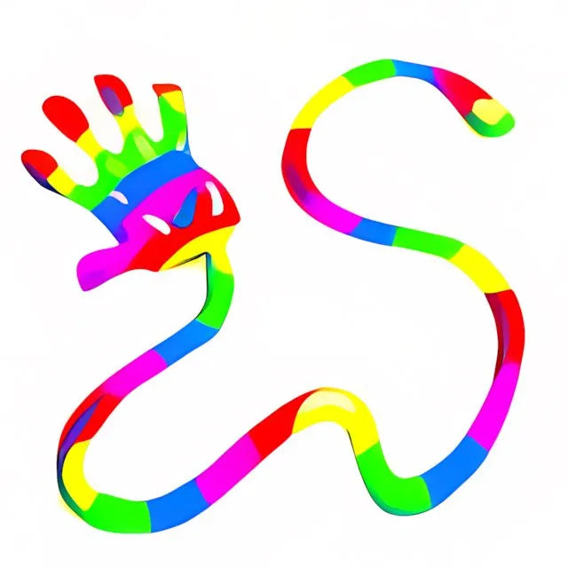 Rainbow Sticky Hand - Neopoints Valley