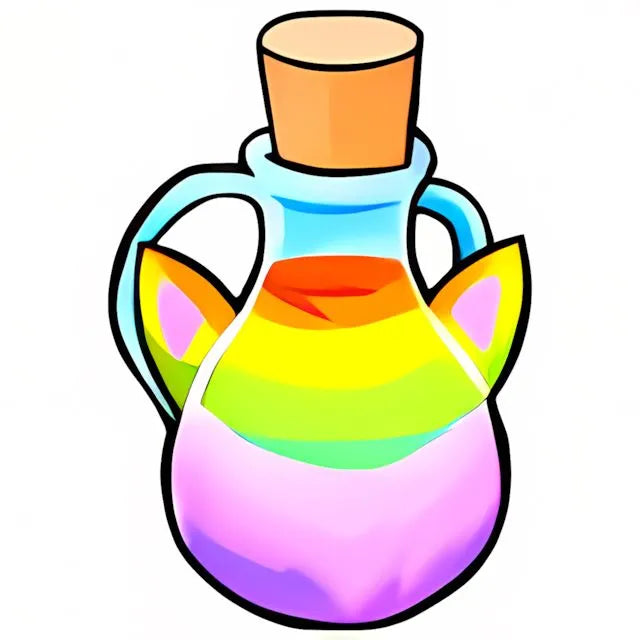 Rainbow Wocky Morphing Potion - Neopoints Valley