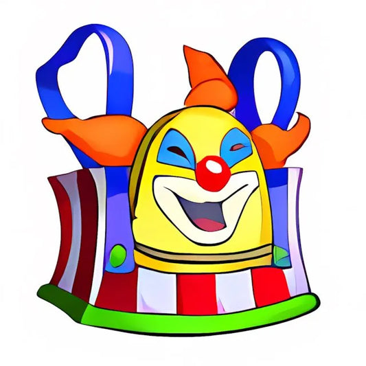 Robot Chia Clown Trick-or-Treat Bag - Neopoints Valley