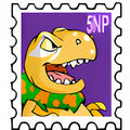 Mystery Island Grarrl Stamp