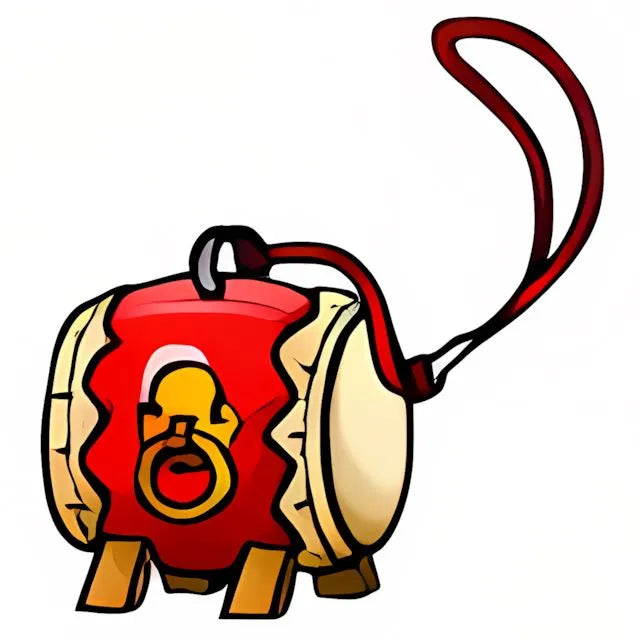 Taiko Standing Drum Collectable Charm - Neopoints Valley