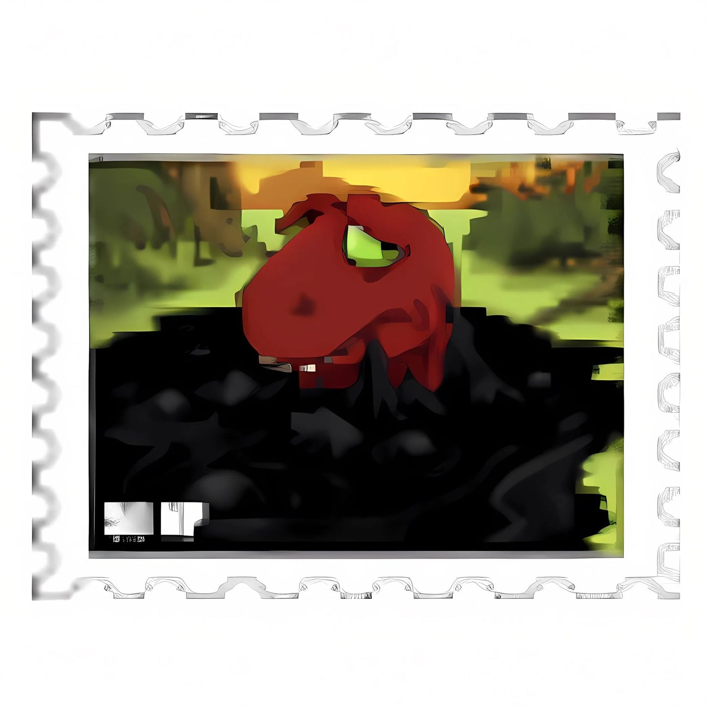 Tar Pit Stamp - Neopoints Valley