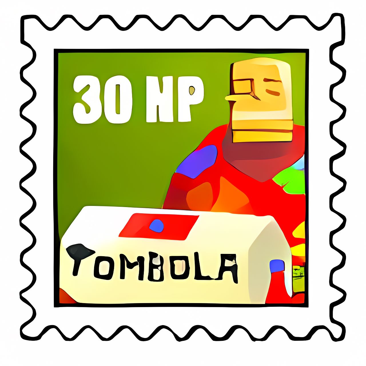 Tombola Stamp