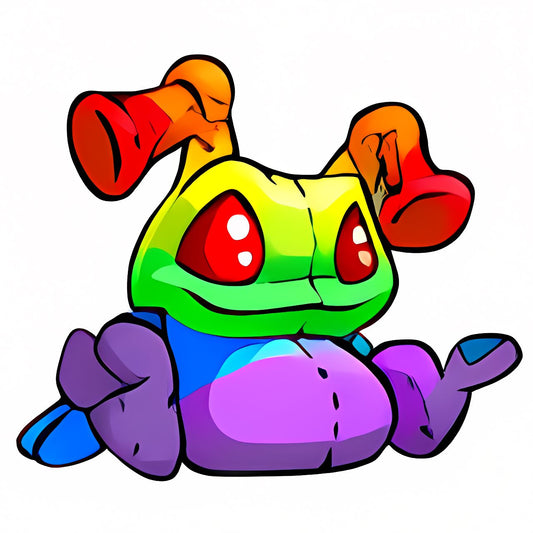 Rainbow Grundo Plushie