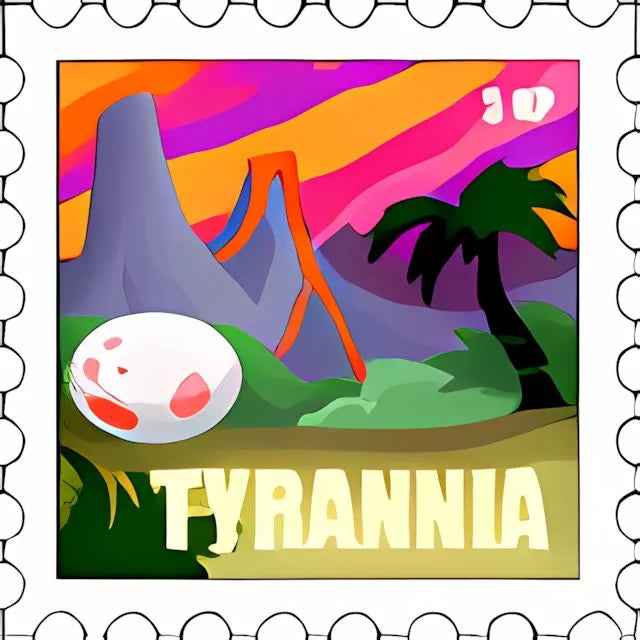 Tyrannia Stamp - Neopoints Valley