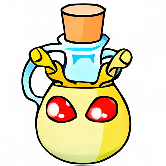 Yellow Grundo Morphing Potion - Neopoints Valley